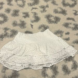 Katie J NYC Lilly Ruffle Skirt Size S